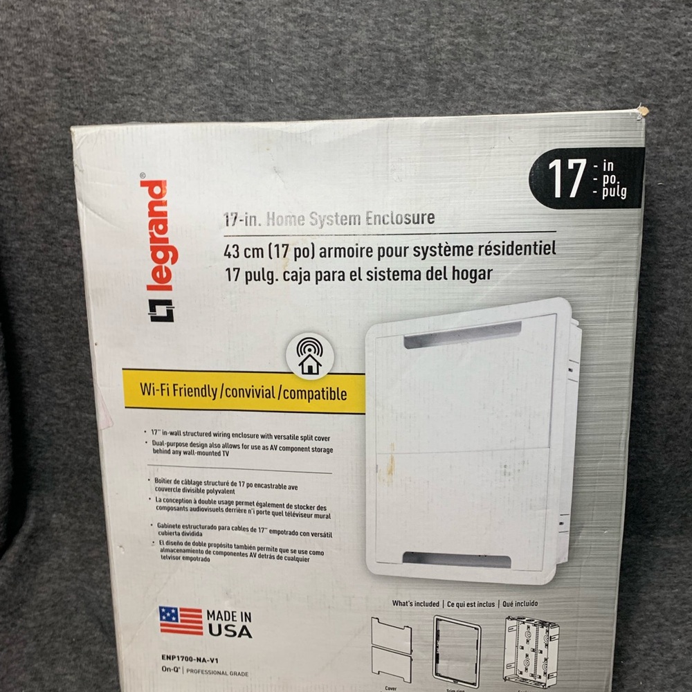 White Home System Enclosure